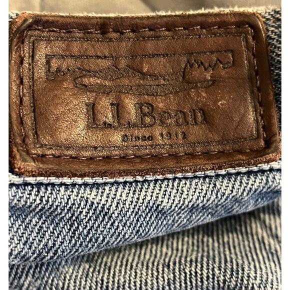 Vintage 90s L.L. Bean Classic Fit Distressed Jeans-34x29 - Picture 7 of 7